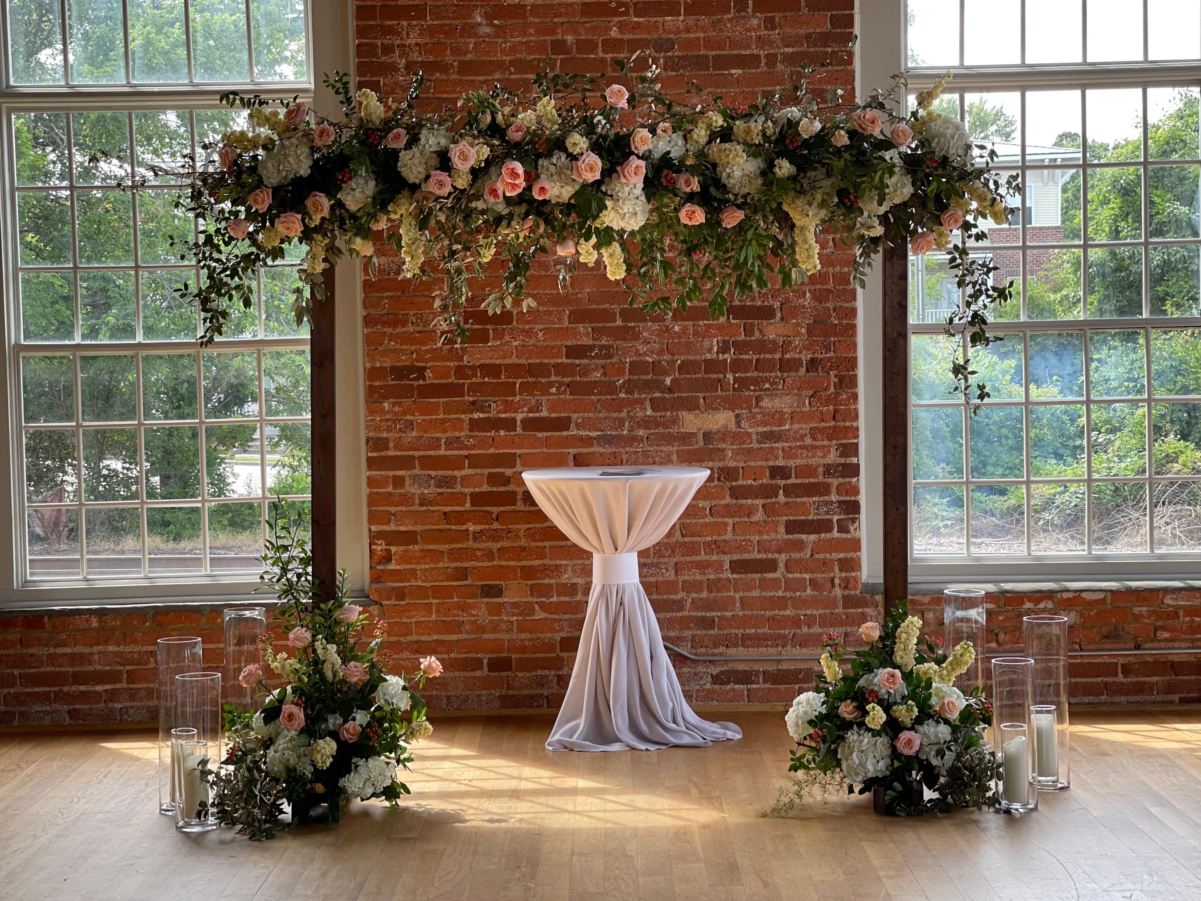 Pastel Wedding Ceremony